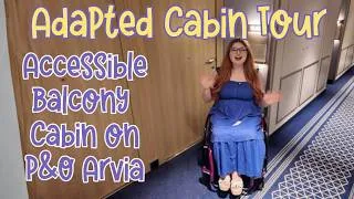 Thumbnail: Accessible Cruise Cabin Tour & Review | P&O Arvia Adapted Balcony Cabin