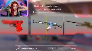 Thumbnail: NEW CS2 SKINS!! - BEST CASE OPENINGS IN COUNTER-STRIKE 2 (WEEK 65 PT2)