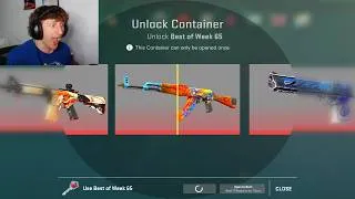 Thumbnail: NEW CS2 SKINS!! - BEST CASE OPENINGS IN COUNTER-STRIKE 2 (WEEK 65)