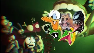 Thumbnail: Running the show but with random voice impressions