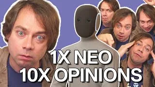 Thumbnail: Roboticist explains first-ever home humanoid. Remains calm.