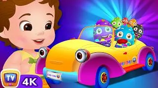 Thumbnail: Surprise Eggs Toys - Passenger Vehicles for Kids – Motor Cycle, Car & More | ChuChu TV #ChuChuTV100M