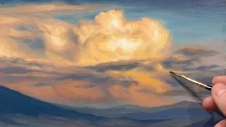 Thumbnail: Painting Storm Clouds and Light Over the Mountains