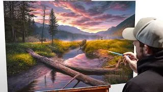 Thumbnail: The Morning Routine | Oil Painting Time-Lapse