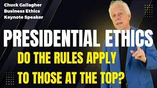 Thumbnail: What Happens When the Rules Don't Apply to the People at the Top? | Chuck Gallagher Ethics Speaker