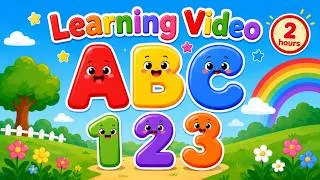 Thumbnail: The ULTIMATE Toddler Learning Video! Colors, Shapes, ABCs & Numbers 🎨🔤
