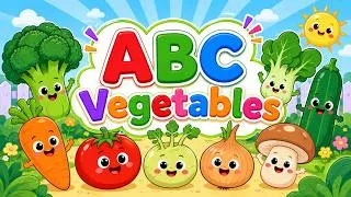 Thumbnail: A to Z Vegetable ABCs! Healthy & Fun Learning for Preschoolers 🌟 | Chu Happy Kids