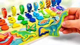 Thumbnail: Build the Dinosaur World 🦖🌿 Puzzle Fun for Kids
