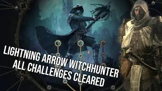 Thumbnail: Lightning Arrow Witchhunter - Build Overview & Recap | Path of Exile 2
