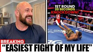 Thumbnail: Tyson Fury MOCKS Anthony Joshua After Shaky KO Win Over Kristian Prenga
