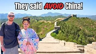 Thumbnail: Exploring The Wild Great Wall of China & Hidden Gems Of Beijing | China Travel Vlog