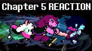 Thumbnail: Deltarune Chapter 5 TRAILER REACTION