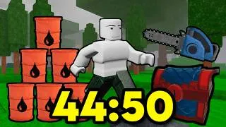 Thumbnail: Speedrunning With Max Luck In 99 Nights in the Forest