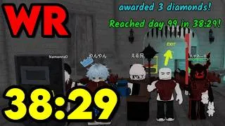 Thumbnail: WORLD RECORD 38:29 Speedrun In 99 Nights in the Forest