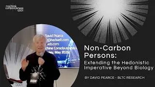 Thumbnail: Non Carbon Persons Extending the Hedonistic Imperative Beyond Biology - David Pearce