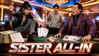 Thumbnail: Broke sister borrows $900K, flips 2-3-5 vs the card cheat's AAA, wins back her brother's $200K