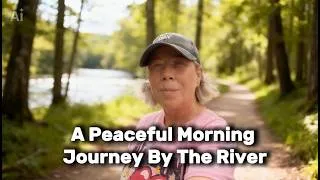 Thumbnail: Cindygirl Nature Walks🌄A Morning Forest Journey: Relaxing River Sounds & Sunrise🌅Health & Wellness