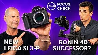 Thumbnail: Leica SL3-P Lab Test & Review, Ronin 4D Poll & New Focus Apps – CineD Focus Check ep122