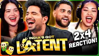 Thumbnail: INDIA'S GOT LATENT 2x4 Reaction | KARAN AUJLA GOT ROASTED! | Tanmay Bhat | Gurleen Pannu |Rahul Dua