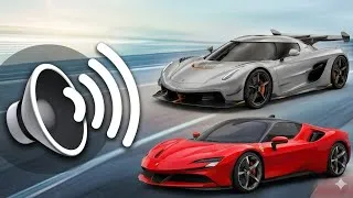 Thumbnail: Guess The Car By Its Sound 🔥 | BMW, Nissan GT-R, Lamborghini & More!
