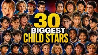 Thumbnail: 30 Biggest Child Stars of the 80s: Then and Now (1980–2026)