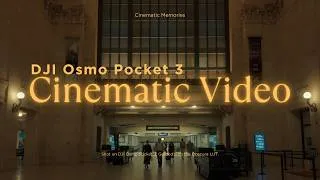 Thumbnail: DJI Osmo Pocket 3  - Cinematic Video