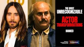 Thumbnail: The Most Unrecognizable Actor Transformations Ranked