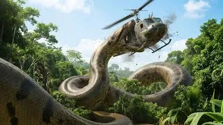 Thumbnail: This 300-Foot Snake Ate Everyone in China's Cursed Jungle... 😮 Better The Anaconda 2025? 