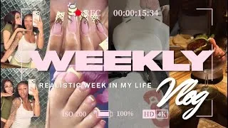 Thumbnail: Realistic week in my life | hair, nails, night out + more 