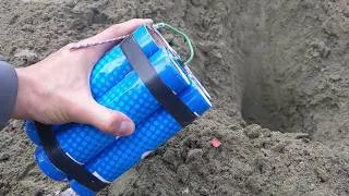 Thumbnail: These are the BIGGEST Fireworks lit UNDERGROUND!