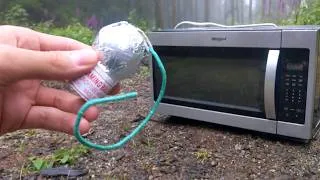 Thumbnail: Do fireworks work in the Microwave?