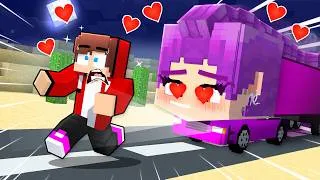 Thumbnail: MAIZEN vs RUMI Became TRUCK LOVE CURSE Challenge : KPOP DEMON HUNTERS vs Minecraft Animation