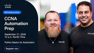 Thumbnail: CCNA Automation Prep - Python Basics for Automation