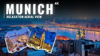 Thumbnail: Munich🇩🇪: 4K Aerial View of München with Relaxing Music 🏙️🌳| City Tour Insight