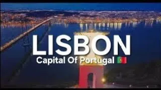 Thumbnail: Lisbon At Night, Portugal 🇵🇹 | Lisbon Portugal At Night, Lisbon Portugal Drone Footage At Night