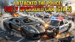 Thumbnail: 🚨 POLICE VS MY CAR! GTA 5 HIGH SPEED CHASE! 🚨🚗