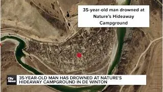 Thumbnail: A 35-year-old man has drowned at Nature Hideaway Campground in Dewinton