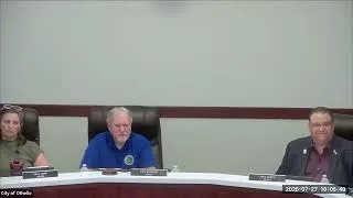 Thumbnail: 2026 07 27 City of Othello City Council Meeting
