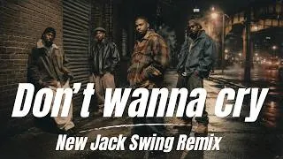 Thumbnail: Don’t wanna cry / 安室奈美恵｜New Jack Swing Remix　歌詞入り（AI Cover）