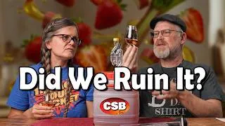 Thumbnail: We Have Serious Regrets:  Strawberry Rhubarb Mead