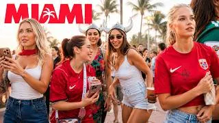 Thumbnail: Miami Beach World Cup! Beautiful people everywhere 😳🔥