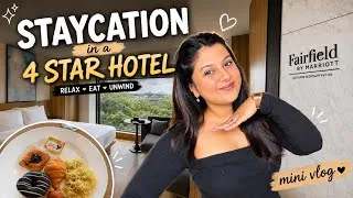 Thumbnail: We Checked Into a 4★ Hotel! 😍🏨 | Staycation Mini Vlog