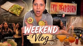 Thumbnail: ✨ Weekend Vlog | Avocado Toast, Shopping, Movie Night & Girls’ Day Out 🍿🛍️💖