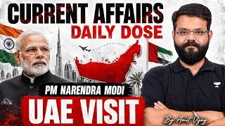 Thumbnail: Why PM Modi's UAE Visit Is Making Headlines? | Current Affairs 2026 🔥