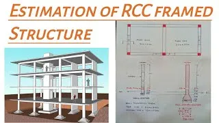 Thumbnail: Estimation of RCC framed structure | Estimation of 2 rooms having RCC columns. @CivilConstruction