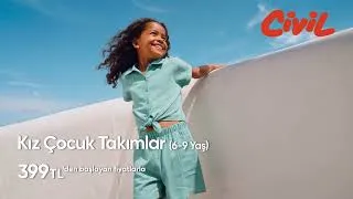 Thumbnail: 399 TL'den Başlayan Kız Çocuk Takımları Civil'de!