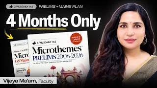 Thumbnail: Be Prelims & Mains ready by December | The Overlapping Microthemes