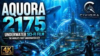 Thumbnail: AQUORA 2175 | Underwater Sci-Fi Film | The World's First Underwater City | AI Cinematic | 4K