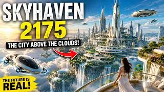 Thumbnail: SKYHAVEN 2175 | The World's First Floating City | AI Cinematic Short Film | Sci Fi Film | Sci Fi