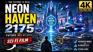 Thumbnail: NEON HAVEN 2175 | Future Sci-Fi City Short Film | AI Cinematic | 4K Sci-Fi Film | Civiqra AI Cities